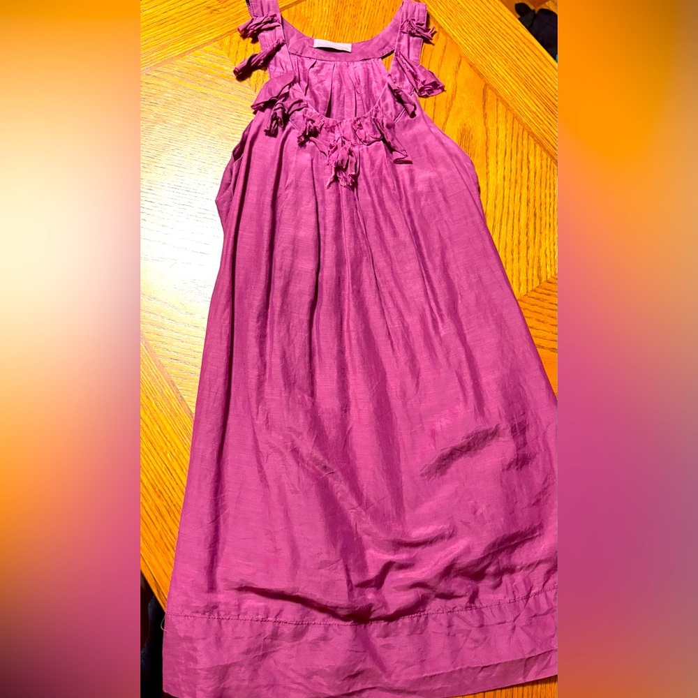 Inspira fuchsia  Sleeveless Dress size small